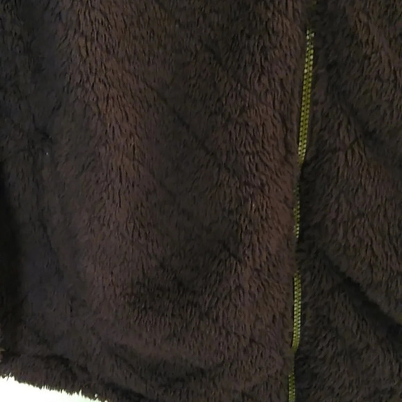 ST. JOHNS BAY ZIP UP TEDDY JACKET WITH CUT DIAMOND PATTERN, PURPLE - Picture 6 of 9